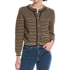 NWT Frame Stripe Cardigan Sweater Size Small